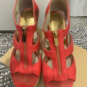 Michael Kors Damita Wedges in size 8